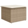 Set aus 7-teiligen Gartensofas und Kissen, synthetisches Rattan, beige von , Gartensets - Ref: Foro24-3326829, Preis: 591,13 ...
