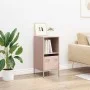 Cold rolled steel sideboard pink 35x39x73.5 cm by , Sideboards - Ref: Foro24-851353, Price: 78,24 €, Discount: %