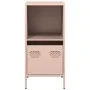 Cold rolled steel sideboard pink 35x39x73.5 cm by , Sideboards - Ref: Foro24-851353, Price: 78,24 €, Discount: %