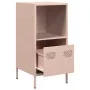 Cold rolled steel sideboard pink 35x39x73.5 cm by , Sideboards - Ref: Foro24-851353, Price: 78,24 €, Discount: %