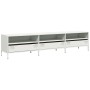 TV-Ständer aus kaltgewalztem Stahl weiß 202x39x43,5 cm von , TV-Möbel - Ref: Foro24-851351, Preis: 174,83 €, Rabatt: %