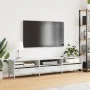 TV-Ständer aus kaltgewalztem Stahl weiß 202x39x43,5 cm von , TV-Möbel - Ref: Foro24-851351, Preis: 172,63 €, Rabatt: %