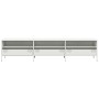 TV-Ständer aus kaltgewalztem Stahl weiß 202x39x43,5 cm von , TV-Möbel - Ref: Foro24-851351, Preis: 174,83 €, Rabatt: %