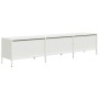 TV-Ständer aus kaltgewalztem Stahl weiß 202x39x43,5 cm von , TV-Möbel - Ref: Foro24-851351, Preis: 174,83 €, Rabatt: %