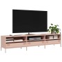 Mueble para TV acero laminado en frío rosa 202x39x43,5 cm by , TV Furniture - Ref: Foro24-851347, Price: 174,83 €, Discount: %