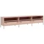 Mueble para TV acero laminado en frío rosa 202x39x43,5 cm von , TV-Möbel - Ref: Foro24-851347, Preis: 172,63 €, Rabatt: %