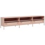 Mueble para TV acero laminado en frío rosa 202x39x43,5 cm by , TV Furniture - Ref: Foro24-851347, Price: 174,83 €, Discount: %