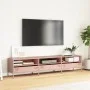 Mueble para TV acero laminado en frío rosa 202x39x43,5 cm von , TV-Möbel - Ref: Foro24-851347, Preis: 172,63 €, Rabatt: %