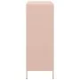 Aparador de acero rosa 39x35x103,5 cm de , Aparadores - Ref: Foro24-851401, Precio: 85,50 €, Descuento: %