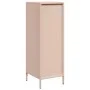 Aparador de acero rosa 39x35x103,5 cm de , Aparadores - Ref: Foro24-851401, Precio: 85,50 €, Descuento: %