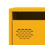 Aparador de acero amarillo mostaza 39x35x103,5 cm de , Aparadores - Ref: Foro24-851403, Precio: 127,61 €, Descuento: %