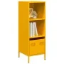 Senfgelbes Sideboard aus Stahl 35x39x103,5 cm von , Sideboards - Ref: Foro24-851379, Preis: 101,41 €, Rabatt: %