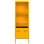 Aparador de acero amarillo mostaza 35x39x103,5 cm de , Aparadores - Ref: Foro24-851379, Precio: 102,63 €, Descuento: %