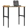 Banco de trabajo madera roble marrón claro 100x60x(71,5-98) cm von , Arbeitstische - Ref: Foro24-3309697, Preis: 139,65 €, Ra...