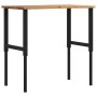 Banco de trabajo madera roble marrón claro 100x60x(71,5-98) cm von , Arbeitstische - Ref: Foro24-3309697, Preis: 139,65 €, Ra...
