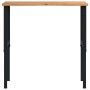 Banco de trabajo madera roble marrón claro 100x60x(71,5-98) cm de , Mesas de trabajo - Ref: Foro24-3309697, Precio: 139,65 €,...