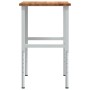 Banco de trabajo madera roble marrón claro 100x60x(71,5-98) cm de , Mesas de trabajo - Ref: Foro24-3309719, Precio: 139,50 €,...