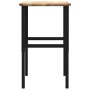 Solid oak workbench 100x60x(71.5-98) cm by , Work tables - Ref: Foro24-3309695, Price: 135,58 €, Discount: %