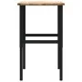 Solid oak workbench 100x60x(71.5-98) cm by , Work tables - Ref: Foro24-3309695, Price: 130,66 €, Discount: %