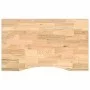 Solid oak workbench 100x60x(71.5-98) cm by , Work tables - Ref: Foro24-3309695, Price: 130,66 €, Discount: %