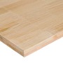 Solid oak workbench 100x60x(71.5-98) cm by , Work tables - Ref: Foro24-3309695, Price: 135,58 €, Discount: %