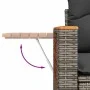 Set mit 7 Gartensofas mit Kissen synthetisches Rattangrau von , Gartensets - Ref: Foro24-3325987, Preis: 447,41 €, Rabatt: %