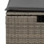 Set de muebles de jardín 6 pzas y cojines ratán sintético gris by , Garden sets - Ref: Foro24-3326001, Price: 367,16 €, Disco...