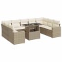 Set of garden sofas with beige cushions 10 pcs synthetic rattan by , Garden sets - Ref: Foro24-3326379, Price: 777,20 €, Disc...