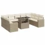 Set of garden sofas with beige cushions 10 pcs synthetic rattan by , Garden sets - Ref: Foro24-3326379, Price: 736,41 €, Disc...