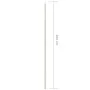 Galvanized steel sail awning pole 200 cm by vidaXL, Tent poles and stakes - Ref: Foro24-315220, Price: 19,31 €, Discount: %
