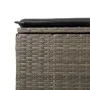 Set of garden sofas with cushions 9 pcs synthetic rattan gray by , Garden sets - Ref: Foro24-3326531, Price: 590,88 €, Discou...