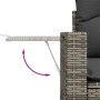 Set of garden sofas with cushions 9 pcs synthetic rattan gray by , Garden sets - Ref: Foro24-3326531, Price: 620,48 €, Discou...