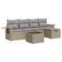 Juego de sofás jardín con cojines 6 pzas ratán sintético beige von , Gartensets - Ref: Foro24-3325475, Preis: 382,42 €, Rabat...