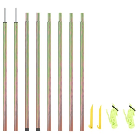 Segelmarkisenstangen 2 Stück verzinkter Stahl 250 cm von vidaXL, Zeltstangen und Heringe - Ref: Foro24-315223, Preis: 32,05 €...