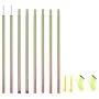 Sail awning poles 2 pcs galvanized steel 250 cm by vidaXL, Tent poles and stakes - Ref: Foro24-315223, Price: 31,39 €, Discou...