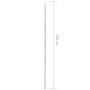 Sail awning poles 2 pcs galvanized steel 250 cm by vidaXL, Tent poles and stakes - Ref: Foro24-315223, Price: 31,39 €, Discou...