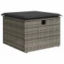 Set of 7 garden sofas with cushions synthetic rattan gray by , Garden sets - Ref: Foro24-3325706, Price: 448,53 €, Discount: %