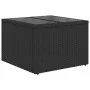 Set of garden sofas and cushions 8 pieces synthetic rattan black by , Garden sets - Ref: Foro24-3325712, Price: 487,45 €, Dis...