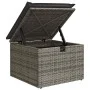 Set garden sofas and cushions 9 pcs synthetic rattan acacia gray by , Garden sets - Ref: Foro24-3328019, Price: 580,36 €, Dis...