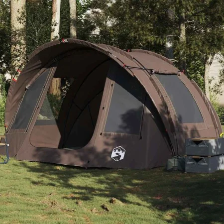 Fishing tent for 2 people waterproof brown by , tents - Ref: Foro24-4009399, Price: 203,07 €, Discount: %