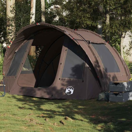 Tienda de pesca para 2 personas impermeable marrón