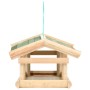 Vogelhäuschen aus massivem Holz, 35 x 29,5 x 21 cm von vidaXL, Vogel Fütterer - Ref: Foro24-314819, Preis: 38,80 €, Rabatt: %