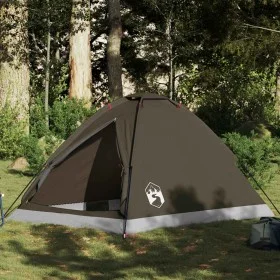 Tienda de campaña iglú para 2 personas impermeable marrón de , Tiendas de campaña - Ref: Foro24-4009634, Precio: 34,64 €, Des...