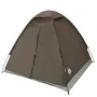 Igloo tent for 2 people waterproof brown by , tents - Ref: Foro24-4009634, Price: 34,64 €, Discount: %