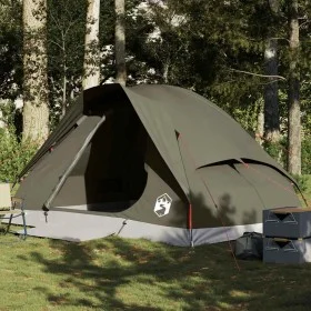 Igloo tent for 4 people waterproof brown by , tents - Ref: Foro24-4009643, Price: 88,26 €, Discount: %