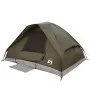Igloo tent for 4 people waterproof brown by , tents - Ref: Foro24-4009643, Price: 88,23 €, Discount: %