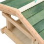 Vogelhäuschen aus massivem Holz, 35 x 29,5 x 21 cm von vidaXL, Vogel Fütterer - Ref: Foro24-314819, Preis: 38,80 €, Rabatt: %