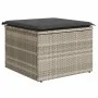 Set mit 7 Gartensofas mit Kissen PE Rattan hellgrau von , Gartensets - Ref: Foro24-3326353, Preis: 534,93 €, Rabatt: %