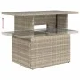 Set of 11 garden sofas and cushions synthetic rattan gray by , Garden sets - Ref: Foro24-3326393, Price: 879,80 €, Discount: %
