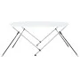 Bimini-Markise mit 2 weißen Bögen 180x150x110 cm von vidaXL, Aufbewahrungsabdeckungen für Boote - Ref: Foro24-93125, Preis: 9...